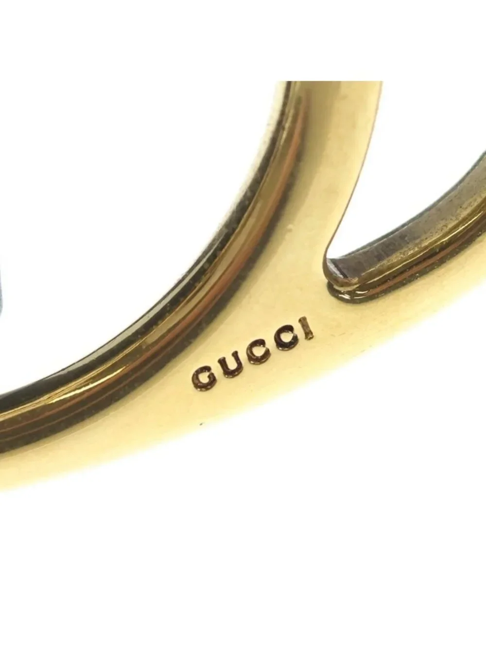 Gucci Guccissima Leather Belt Black Gold